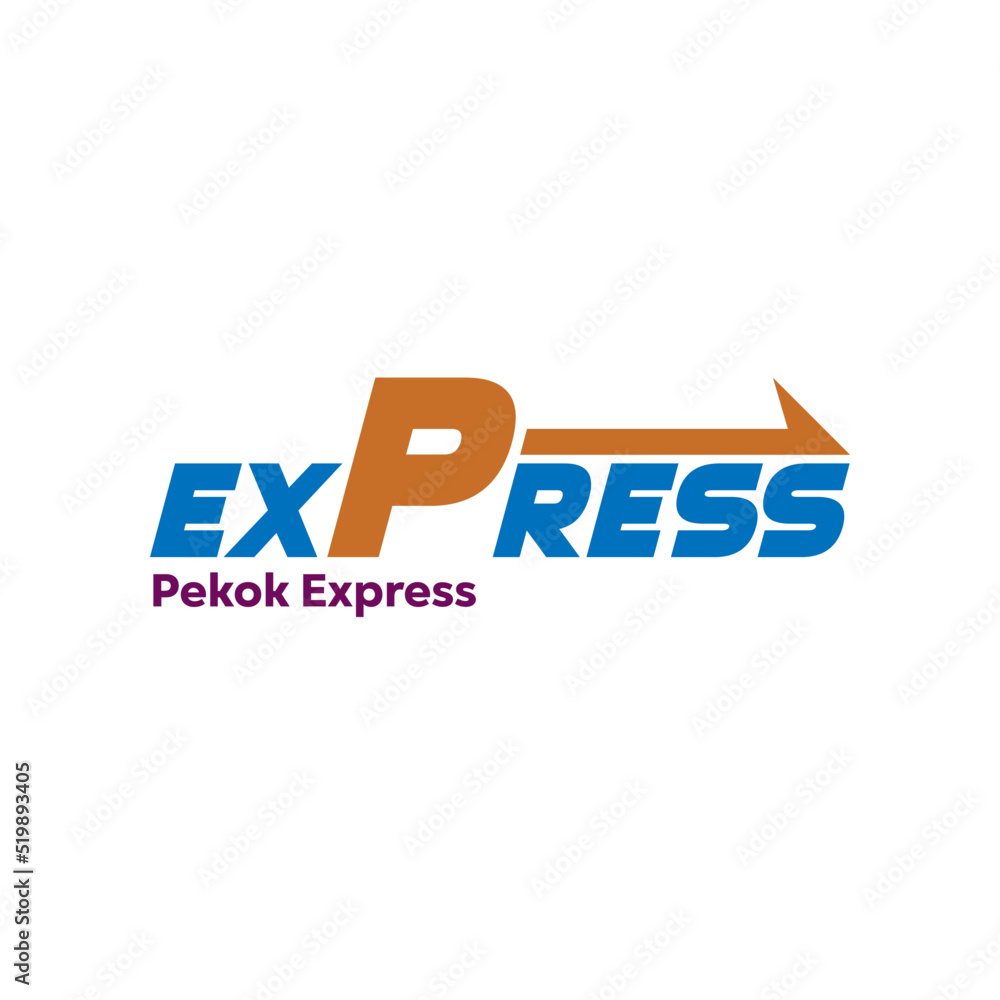 Illustration Vector Graphic of Express Logo Design Illustration Vector Graphic of Express Logo Design