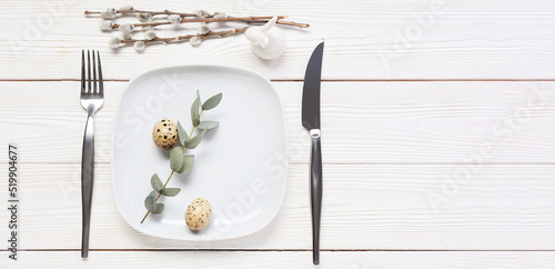 Beautiful Easter table sett...