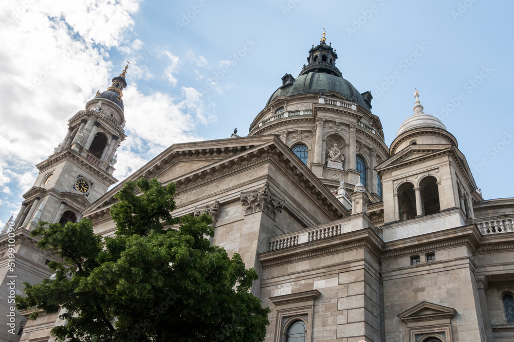 St. Stephen's Basilica in Budapest. Hungary.
