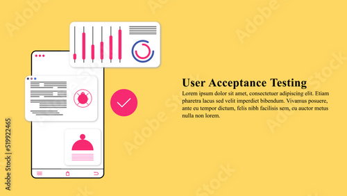 Illustration concept of the user acceptance test.