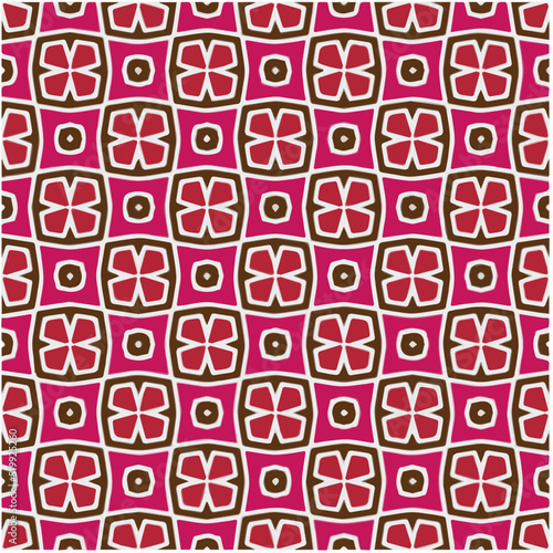 Seamless vector pattern. Background texture in geometric ornamental style.Repeat background.