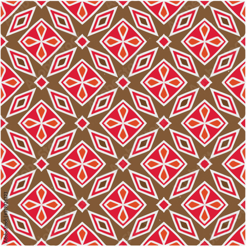 Seamless vector pattern. Background texture in geometric ornamental style.Repeat background.