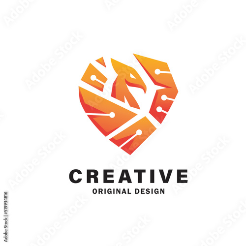 creative phoenix Tech Logo