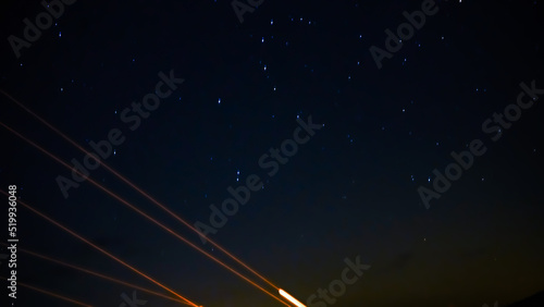 background with stars