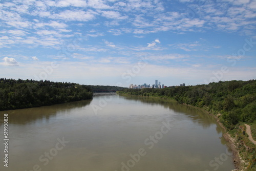 Hot July On The River  Capilano Park  Edmonton  Alberta