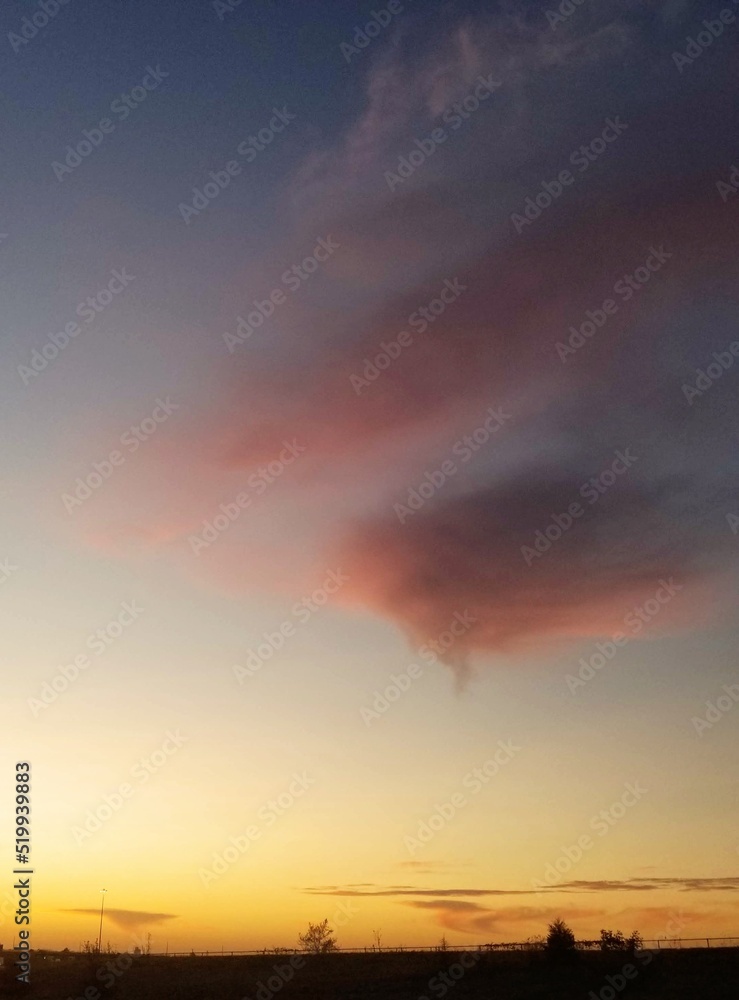 Obraz premium Cotton Candy In The Sky