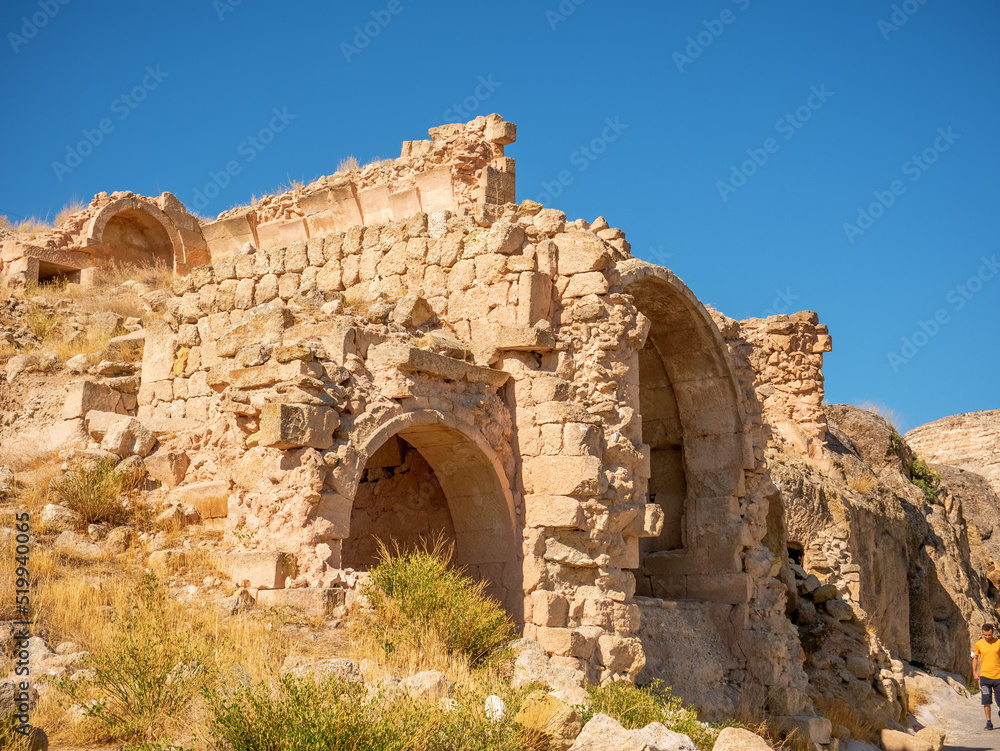 Old Ruined Building in Cappadocia, Turkey
