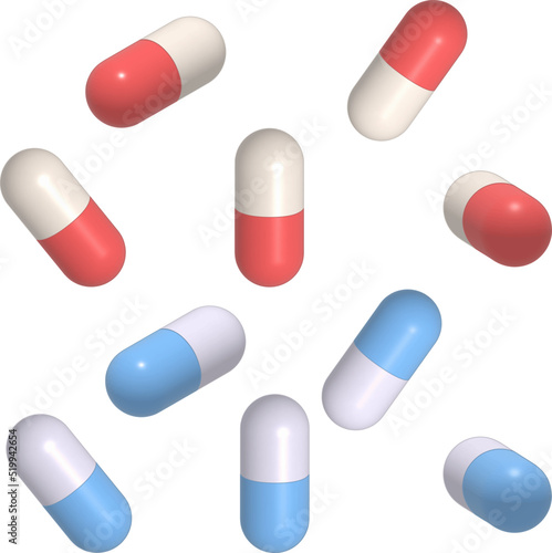 pills, drug icon isolated illustration vector