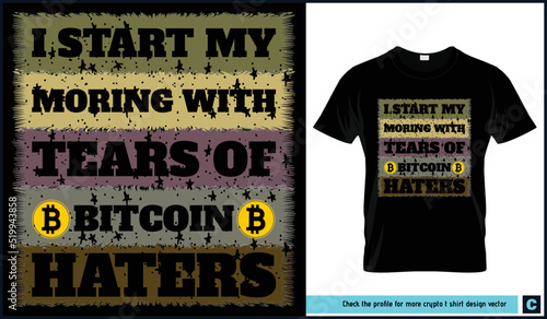 Bitcoin t-shirt bundle for the bitcoin haters. Typographic vector tee shirt design. Bitcoin quotes and icon and retro vintage style. 