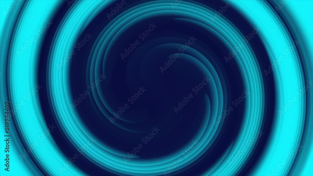 Stylish abstract neon blue spiral motion background. 4K looped animation 3840x2160 Stylish abstract neon blue spiral motion background. 4K looped animation 3840x2160