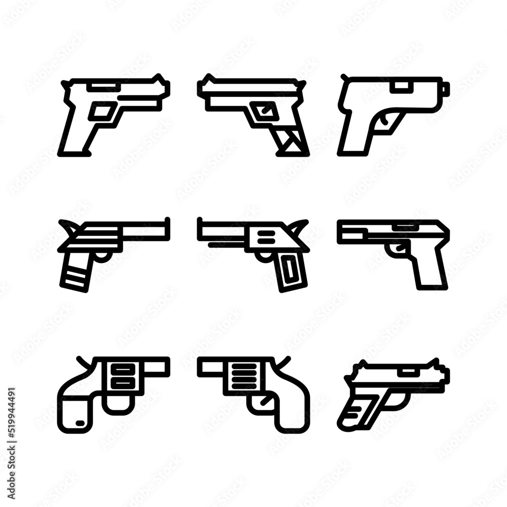 gun icon or logo isolated sign symbol vector illustration - high quality black style vector icons
gun icon or logo isolated sign symbol vector illustration - high quality black style vector icons