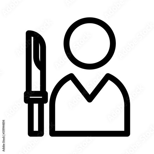 assassination icon or logo isolated sign symbol vector illustration - high quality black style vector icons
