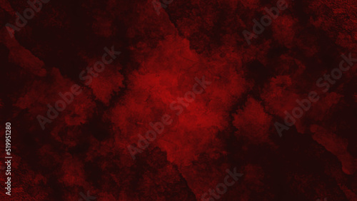 Abstract Watercolor red grunge background painting. Beautiful stylist modern red texture background with smoke. Red grunge old paper texture. Rich red background texture, marbled stone or rock texture