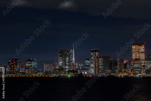 東京タワー 夜景 都市風景