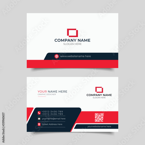Modern business card design