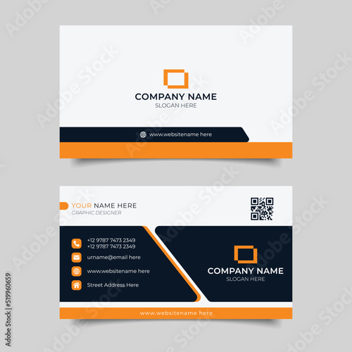 Modern business card design