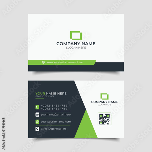 Modern business card design