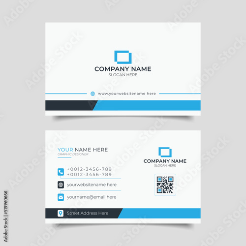 Modern business card design