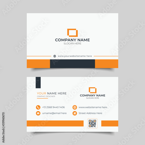 Modern business card design