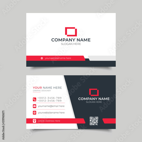 Modern business card design