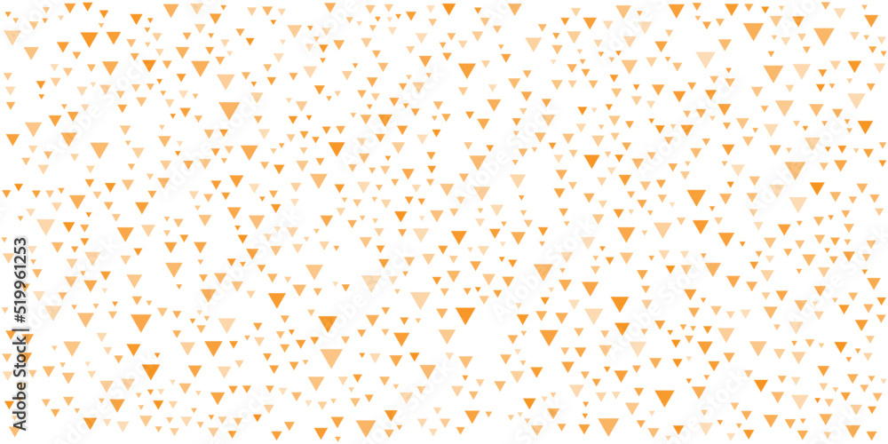 Abstract Spotted Pattern - Random Placed Triangles of Various Sizes, Texture with Copyspace, Generative Art, Vector Design on Light Background Abstract Spotted Pattern - Random Placed Triangles of Various Sizes, Texture with Copyspace, Generative Art, Vector Design on Light Background