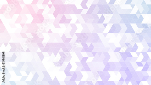 三角パターン背景素材，ピンクとパープルのグラデーション