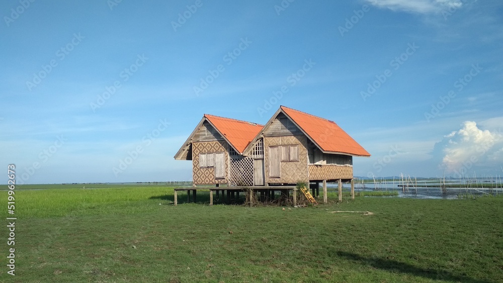 old house in the field