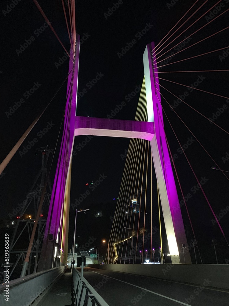 Obraz premium bridge at night