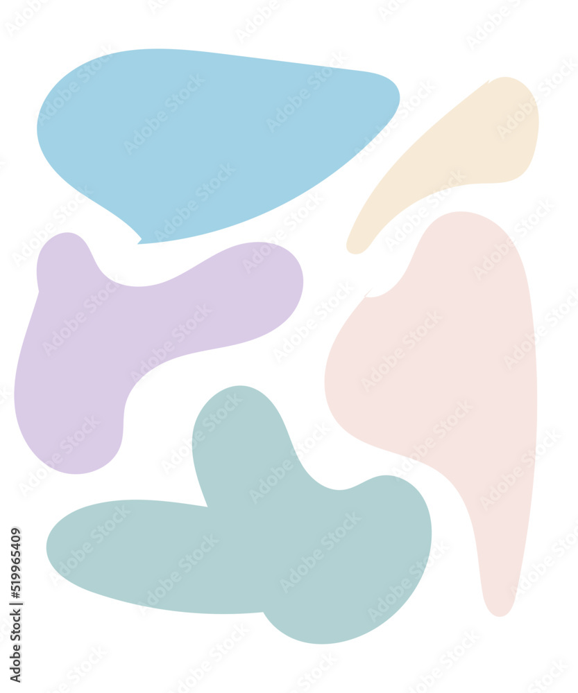 Abstract Shapes Pastel Background Abstract Shapes Pastel Background