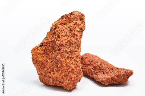 Photography Aluminum ore from a mine in Kazakhstan