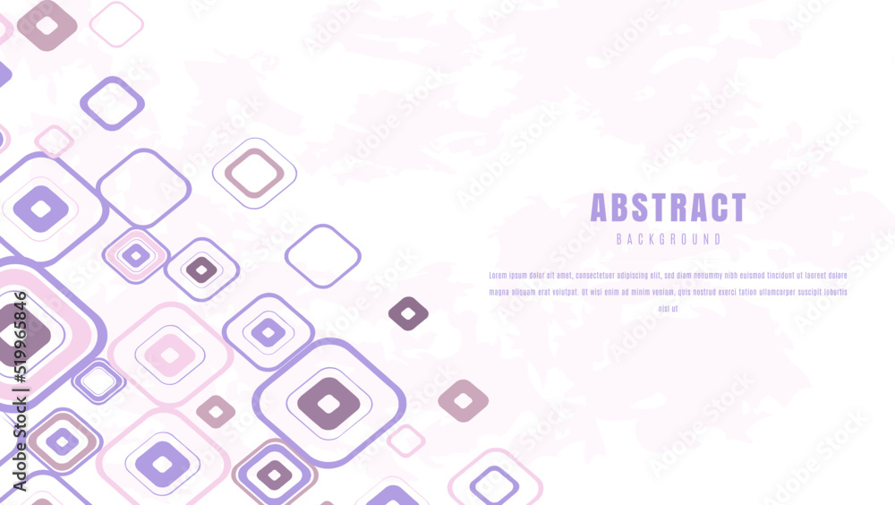 Abstract Geometric Square Purple Background Abstract Geometric Square Purple Background