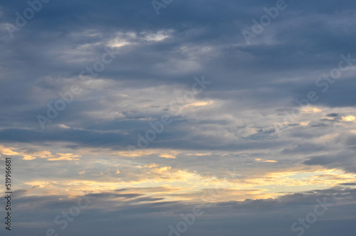 Dramatic panorama sky after sunrise © 曹宇