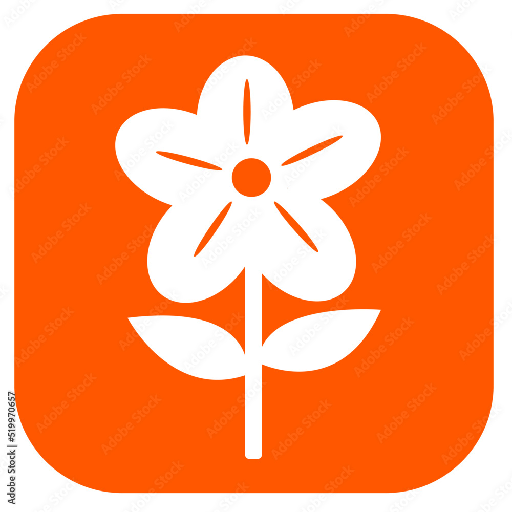 Flower icon flora sign symbol design Flower icon flora sign symbol design