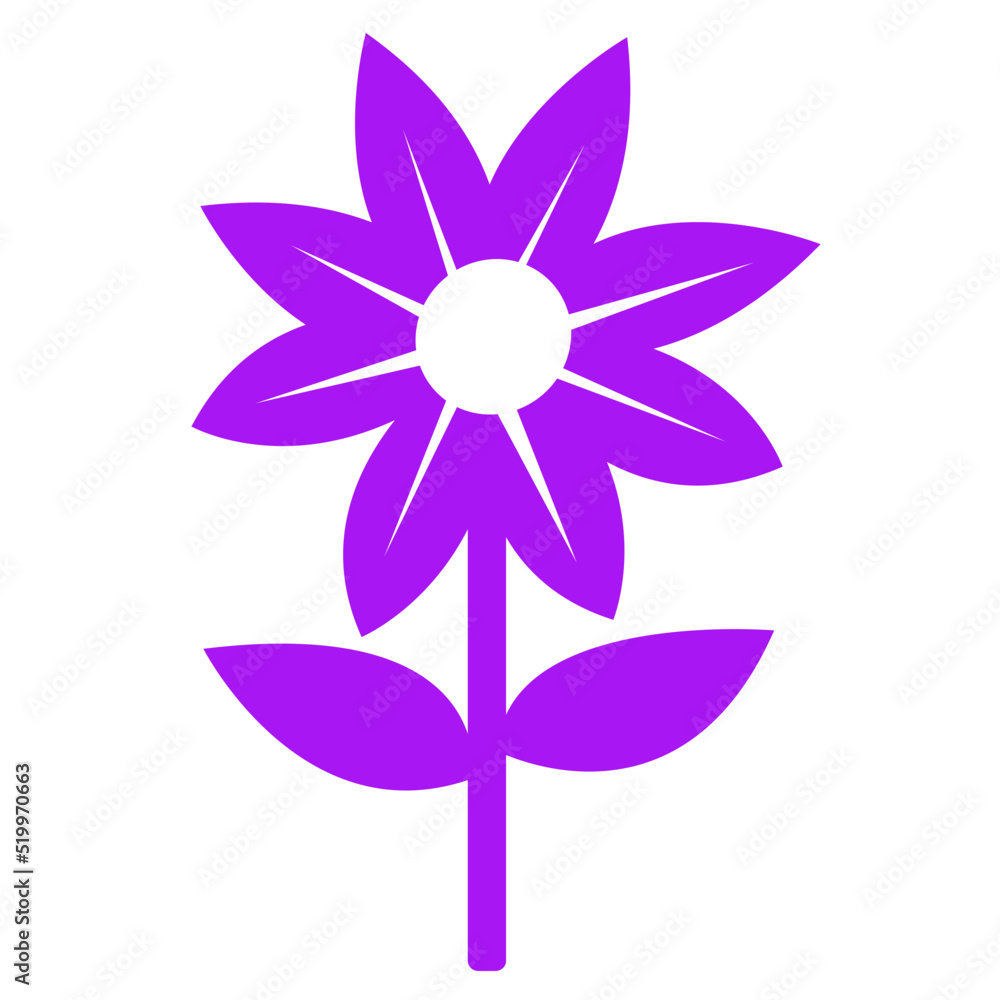 Flower icon flora sign symbol design Flower icon flora sign symbol design