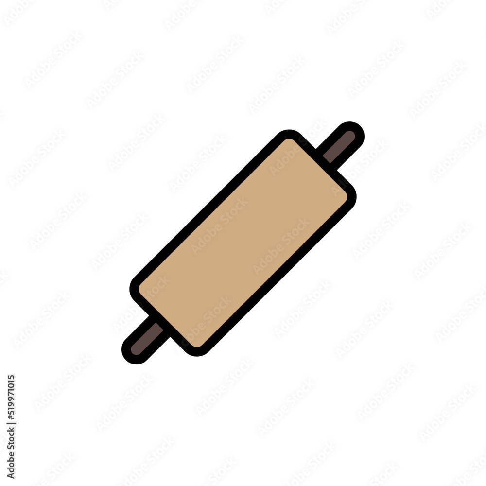 rolling pin vector for website symbol icon presentation rolling pin vector for website symbol icon presentation