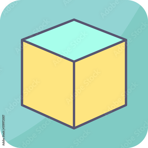 Cubic Design Vector Icon