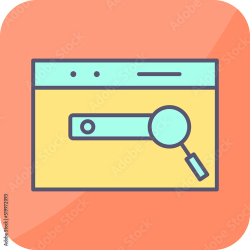 Unique SEO Vector Icon