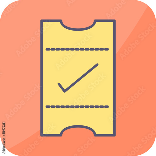 Passes Vector Icon