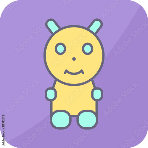 Unique Toys Vector Icon