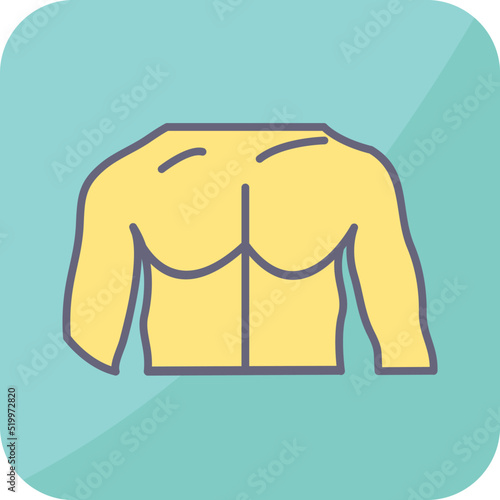 Unique Chest Vector Icon