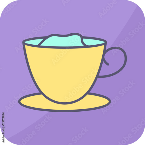 Creamy Coffee Vector Icon