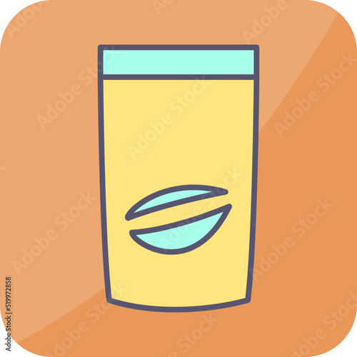 Coffee Bag Vector Icon