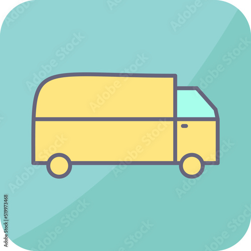Unique Home Delivery Vector Icon
