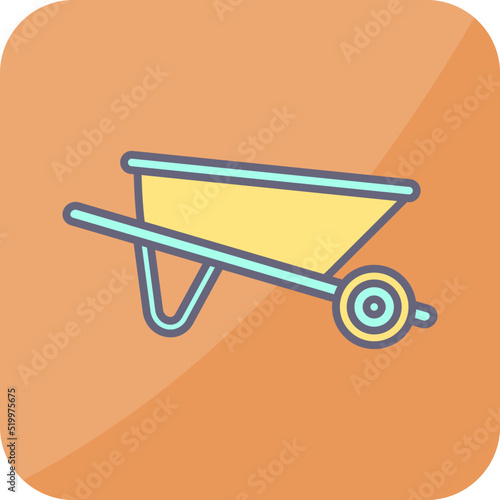 Wheelbarrow Icon