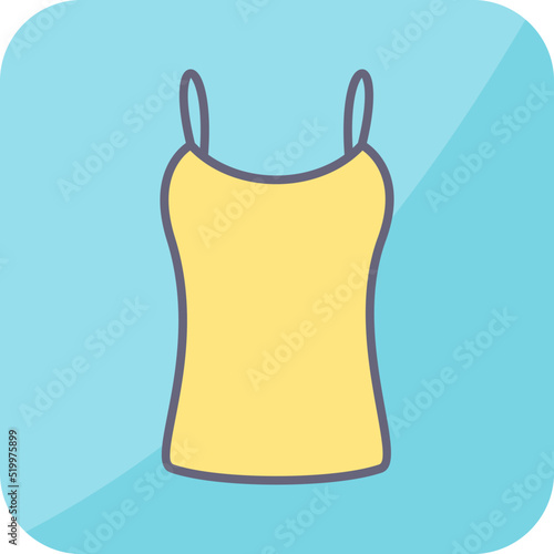 Ladies Vest Icon