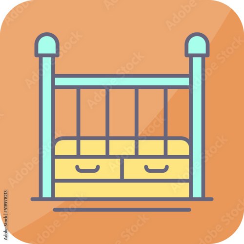Baby Crib Icon