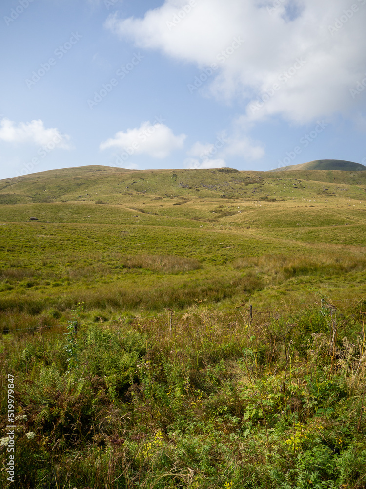 Wales mountain views on a sunny day Wales mountain views on a sunny day