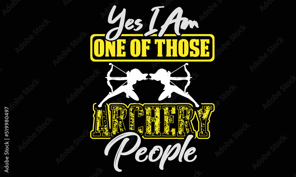 Archery t-shirt design