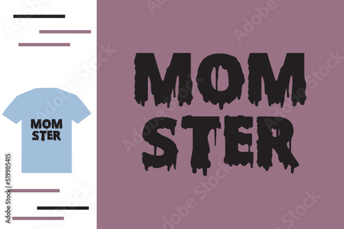 Halloween day t shirt for mom