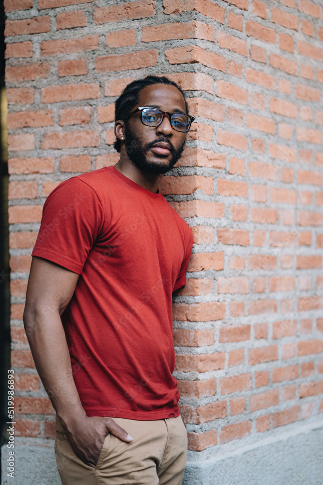 Obraz premium A portrait of young black man